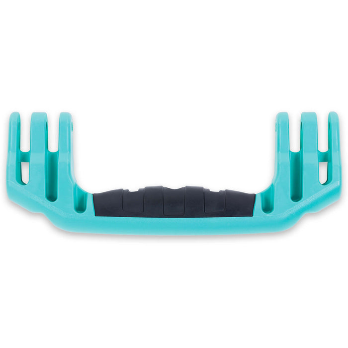 Pelican Rubber Overmolded Replacement Handle, Medium, Teal (3-Prong) ColorCase