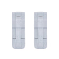 Pelican Replacement Latches, Small, Silver, Double-Throw (Set of 2) ColorCase
