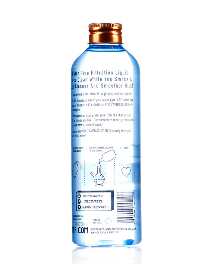 Piece Water - The Bong Water Alternative Piece Water