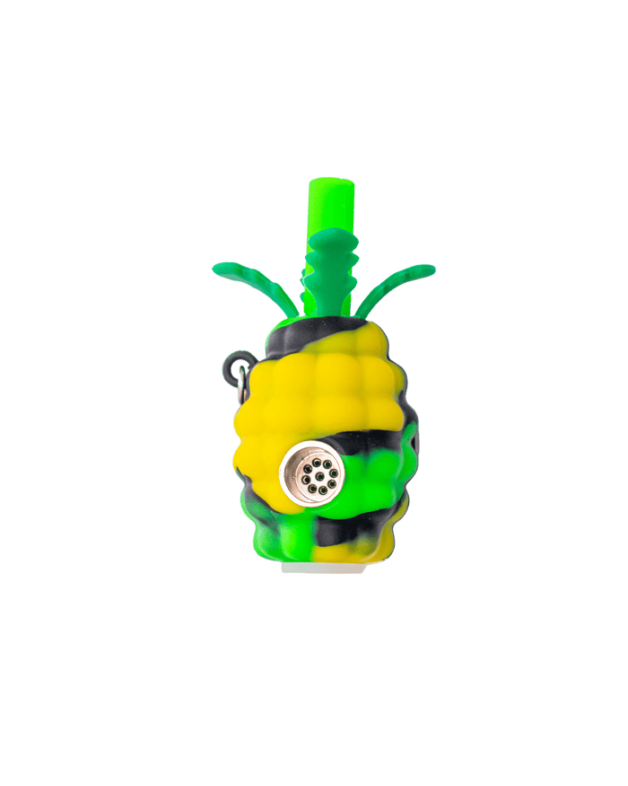 Pineapple Pipe Keychain WorldofBongs