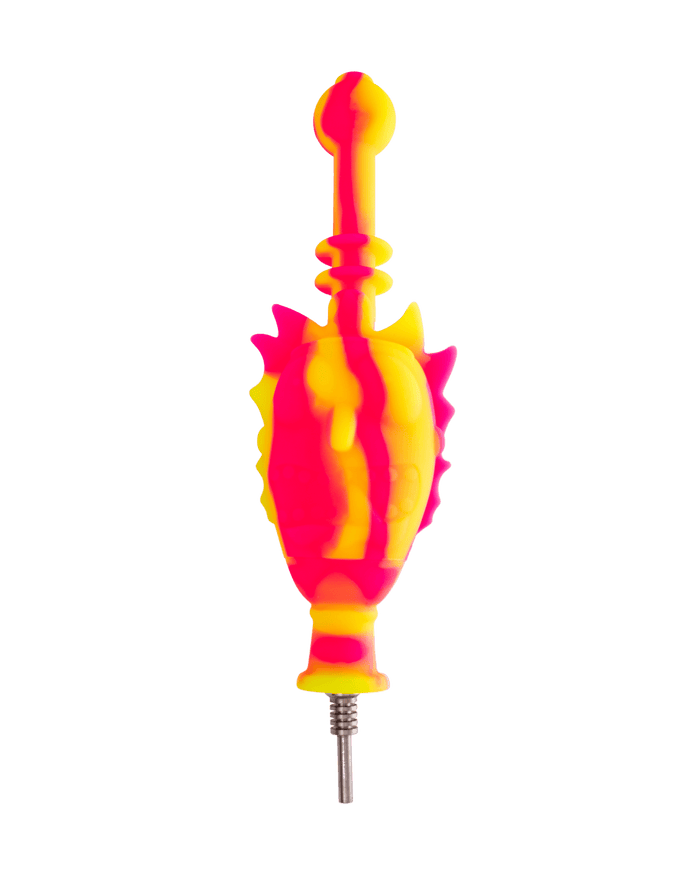 Pink Silicone Riggidy Wrecked Nectar Collector