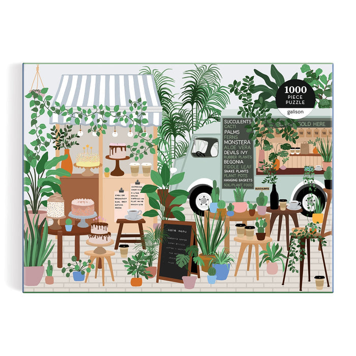 Plant Cafe 1000 Piece Puzzle Galison