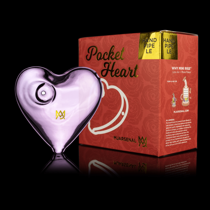 Pocket Heart Hand Pipe - MJ Arsenal MJ arsenal