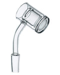 Polished Banger Nail with Opaque Cup Insert