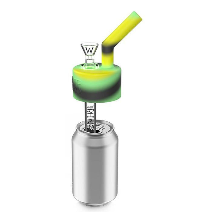 Pop Top Bong White Rhino