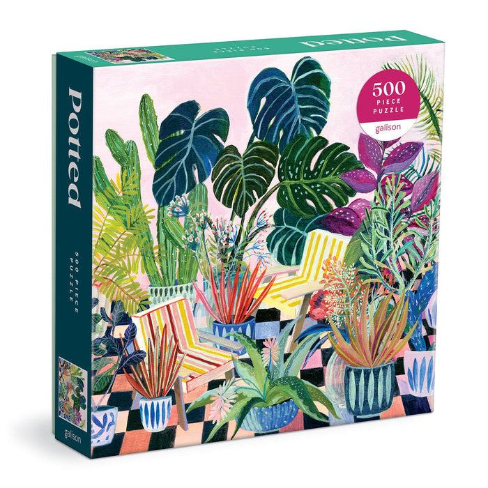 Potted 500 Piece Puzzle Galison