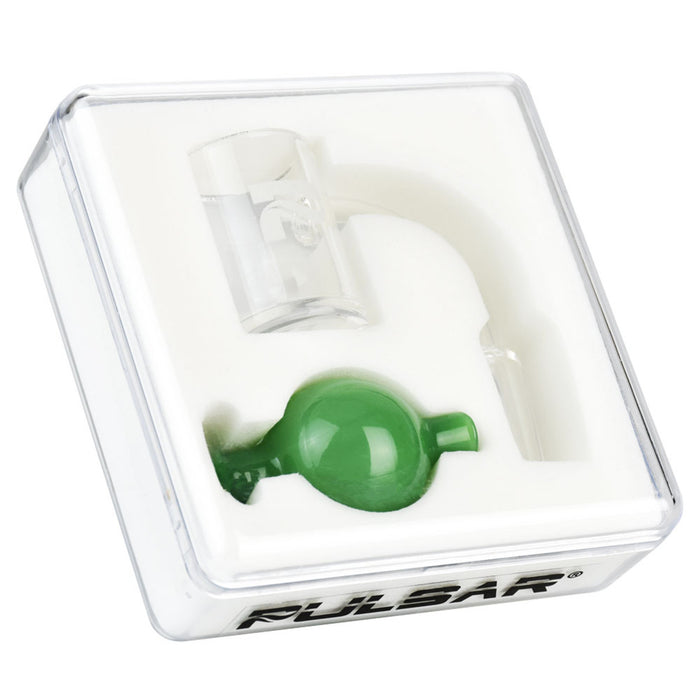 Pulsar Quartz Banger & Ball Carb Cap Set - Colors Vary Pulsar