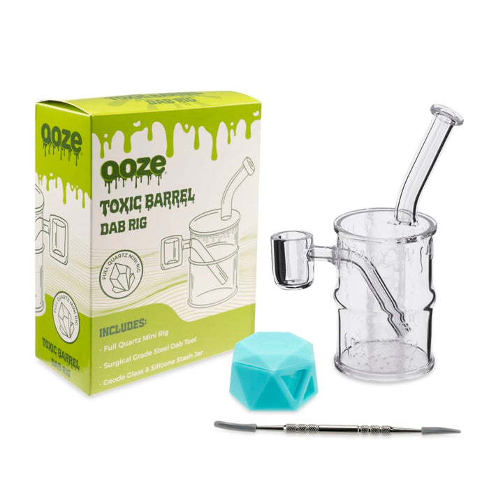 Quartz Mini Dab Rig Full Kit - Toxic Barrel