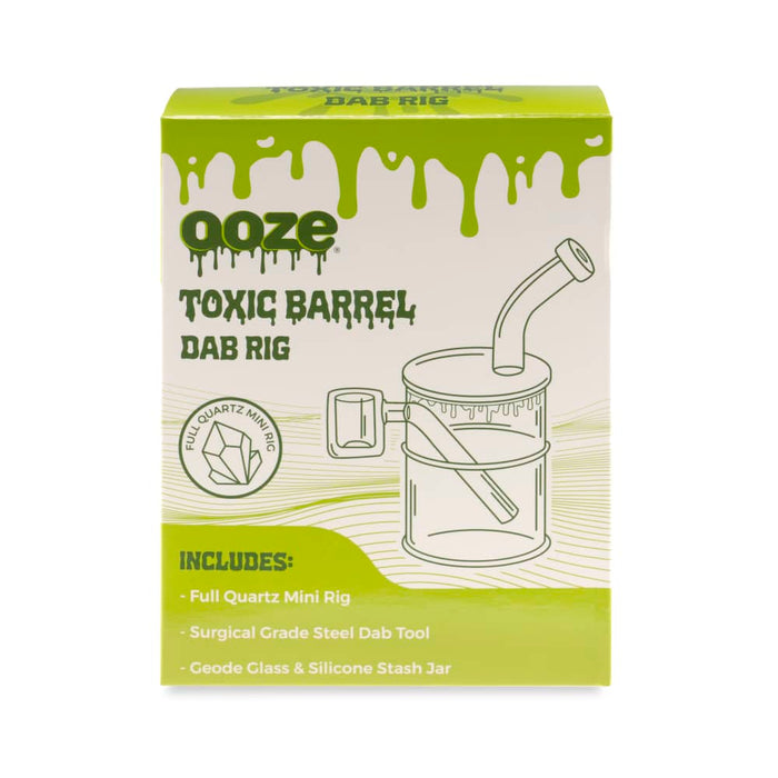 Quartz Mini Dab Rig Full Kit - Toxic Barrel