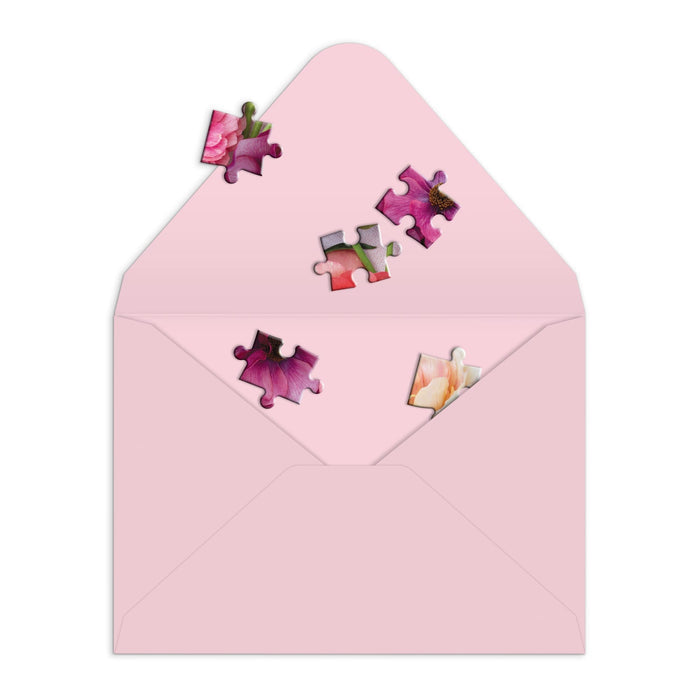 Ranunculus Greeting Card Puzzle Jigsaw Puzzle Christine Chitnis