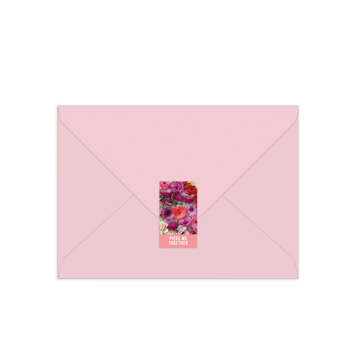 Ranunculus Greeting Card Puzzle Jigsaw Puzzle Christine Chitnis