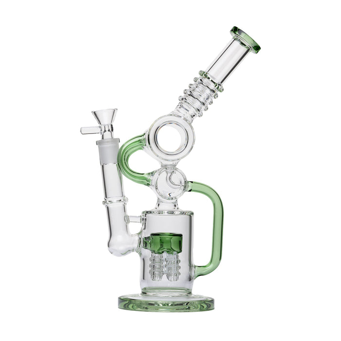 Green Recycler Raygun Bong