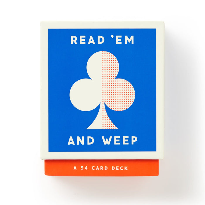 Read 'Em and Weep Playing Card Set - Brass Monkey - 9780735381148