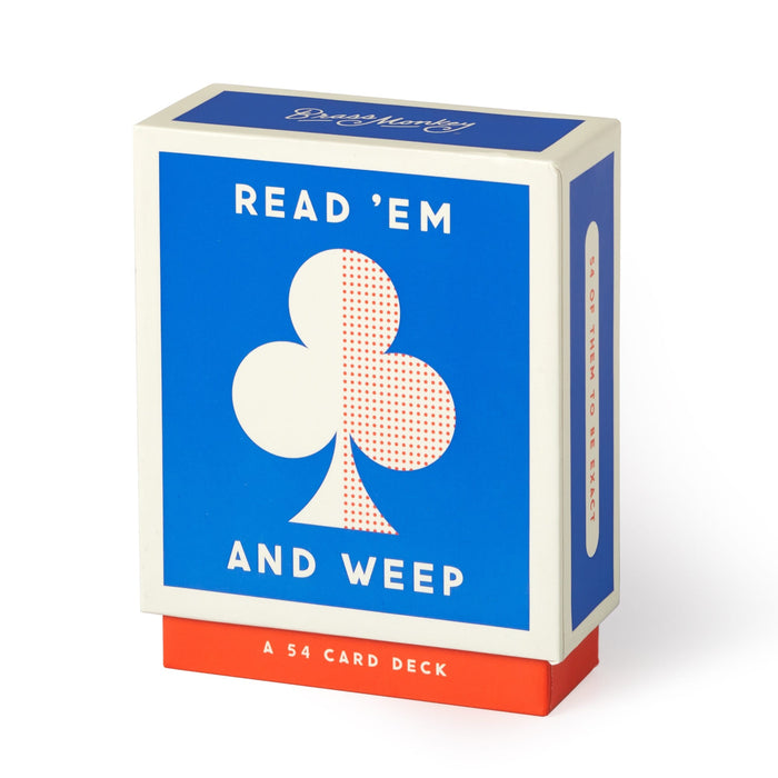 Read 'Em and Weep Playing Card Set - Brass Monkey - 9780735381148