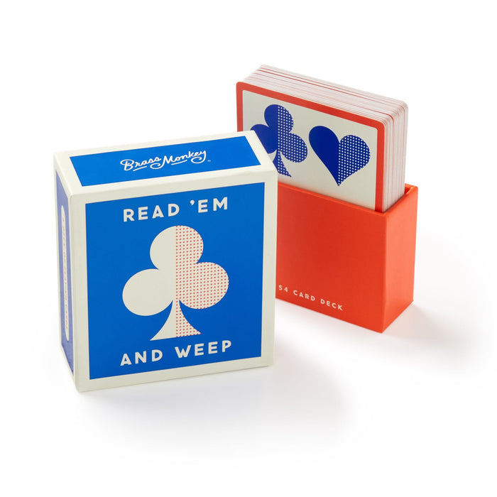 Read 'Em and Weep Playing Card Set - Brass Monkey - 9780735381148