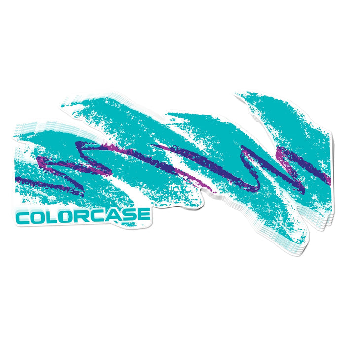 Retro Remix Paper Cup Splash Die Cut Sticker -
