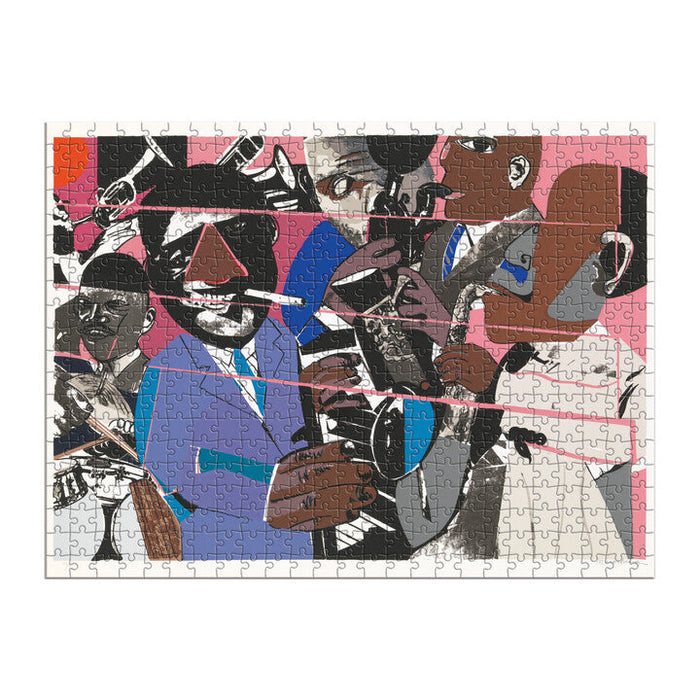 Romare Bearden x DreamYard 500 Piece Double-Sided Puzzle Puzzles Romare Bearden