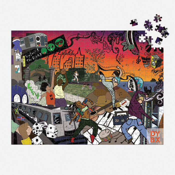 Romare Bearden x DreamYard 500 Piece Double-Sided Puzzle Puzzles Romare Bearden