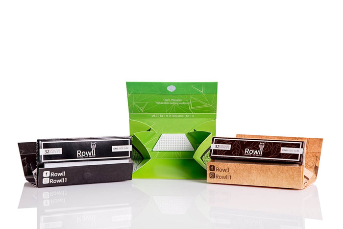 ROWLL Organic Hemp all in 1 Rolling Kit