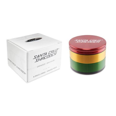 Santa Cruz Shredder 4pc Large Aluminum Weed Grinder