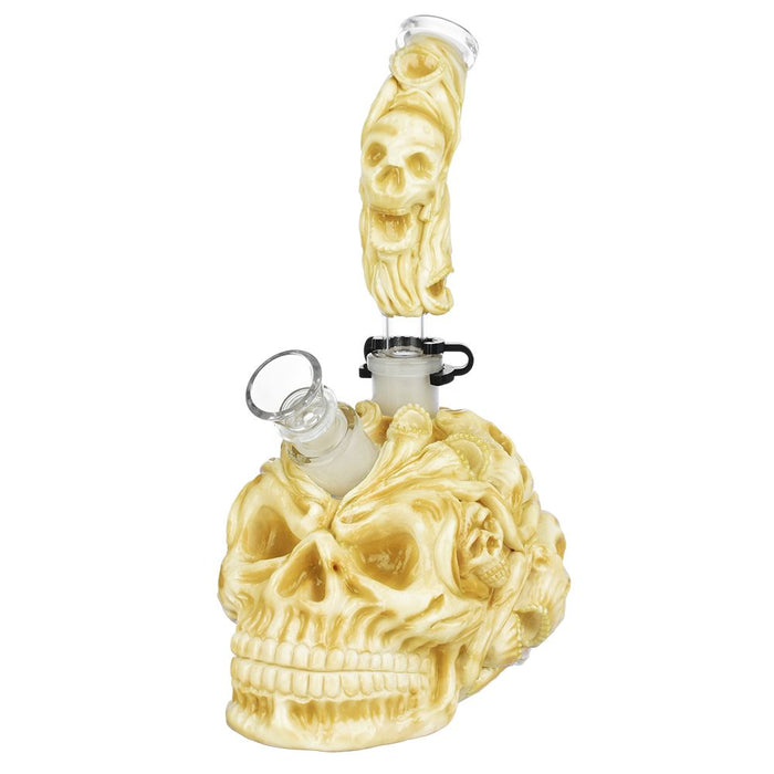 Sugar Skull glass Water Pipe