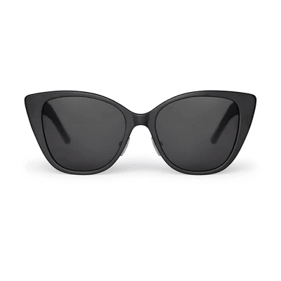 Smoking Shades Blaze - Cateye Matte Black Frame - Black Lenses Smoking Shades