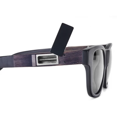 Smoking Shades Haze - Matte Black Frame - Grey Lenses