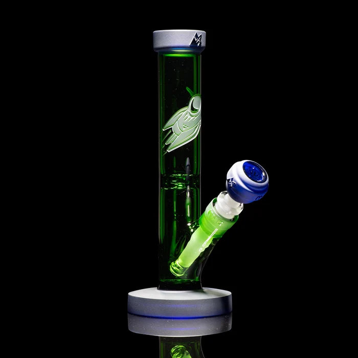 Spaceship X 9" Straight Tube Bong