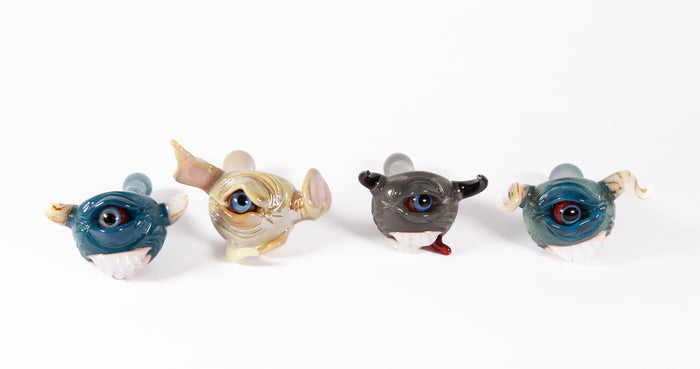 Spinning Eye Spoon Pipe By Vagabond Glass WoB