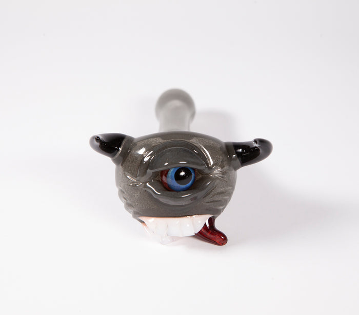 Spinning Eye Spoon Pipe By Vagabond Glass WoB