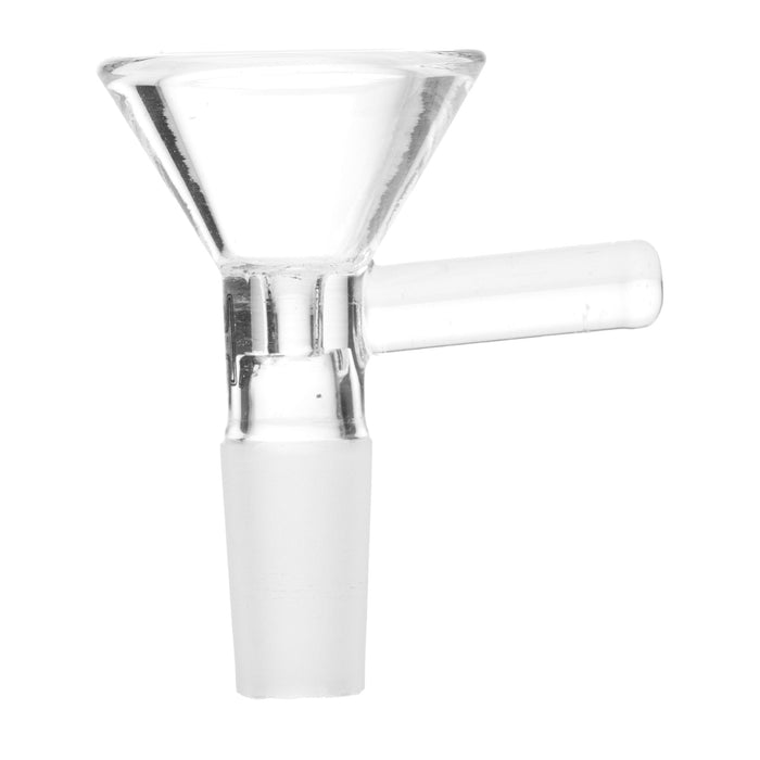 Clear glass Bowl 10mm male on a white background