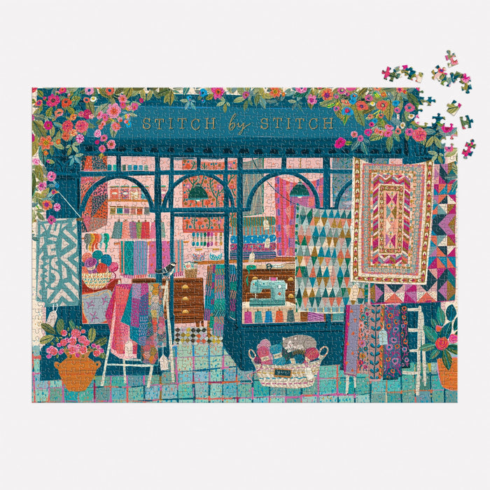 Stitch by Stitch 1000 Piece Puzzle 1000 Piece Puzzles Victoria Ball