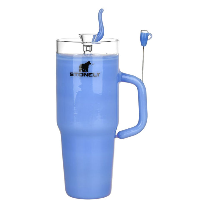Stonely Cup Glass Bong - 8.5"