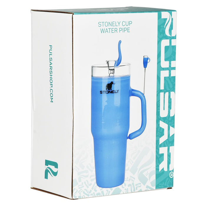 Stonely Cup Glass Bong - 8.5"