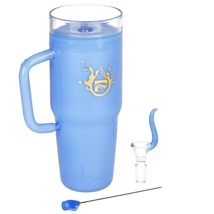Stonely Cup Glass Bong - 8.5"