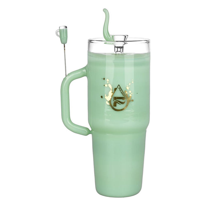 Stonely Cup Glass Bong - 8.5"