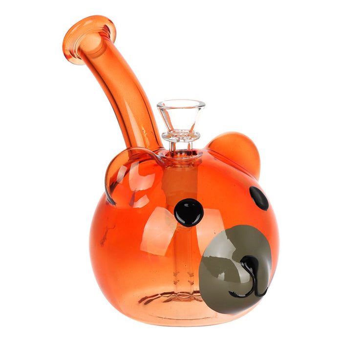 Stoney the Bear rounded Glass Water Pipe - 5.75”