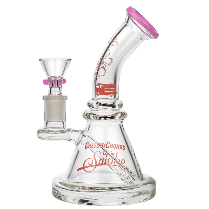 Strawberry 7" Water Pipe - Cheech & Chong