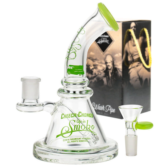 Strawberry 7" Water Pipe - Cheech & Chong