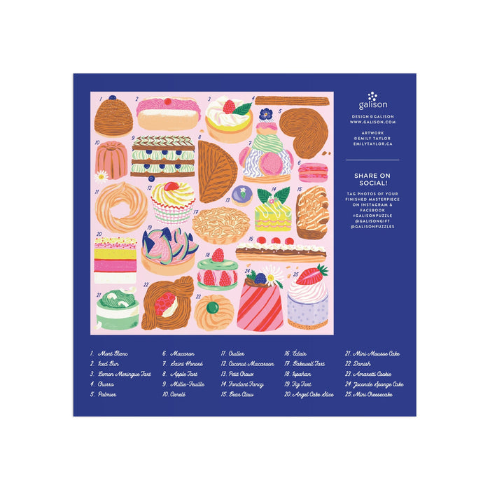Sweet Confections 500 Piece Puzzle 500 Piece Puzzles Emily Taylor