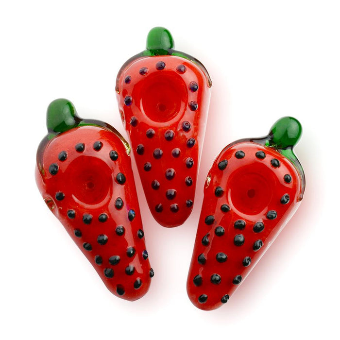Sweet Strawberry Hand Pipe WorldofBongs