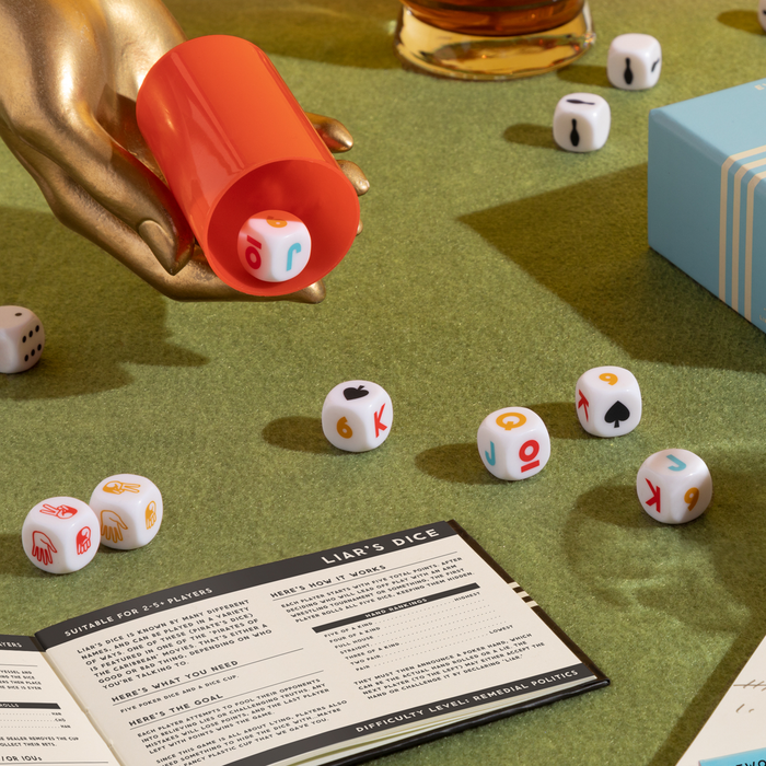 That's How We Roll Dice Game Set Board Games Brass Monkey