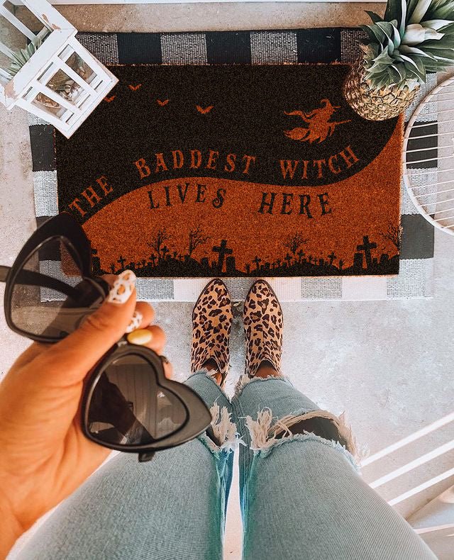The Baddest Witch Lives Here | Coco Mats N More