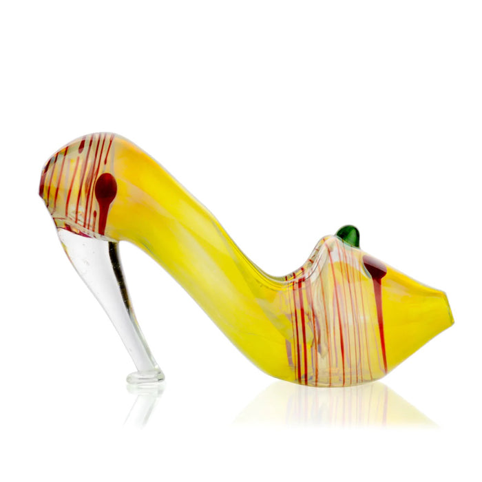 The Little Glass Slipper Hand Pipe - 5 inches WoB