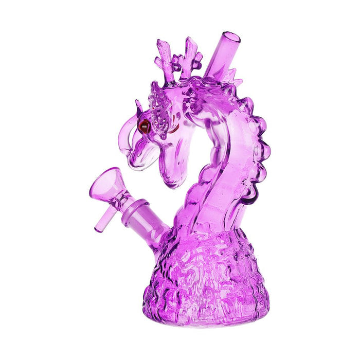 The Rising Dragon Glass Bong - 6.75"