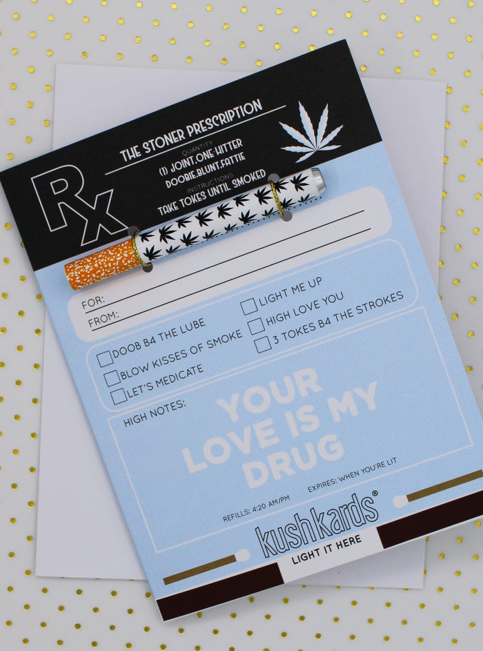 The Stoner Prescription One Hitter Kard KushKards