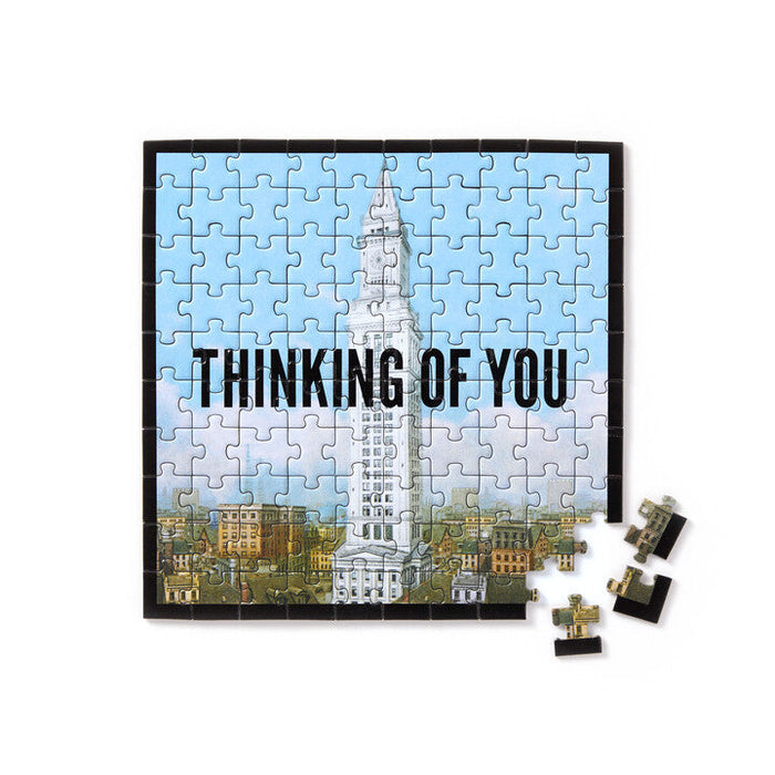 Thinking Of You 100 Piece Mini Shaped Puzzle Brass Monkey