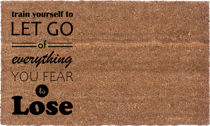 Train Yourself to Let Go