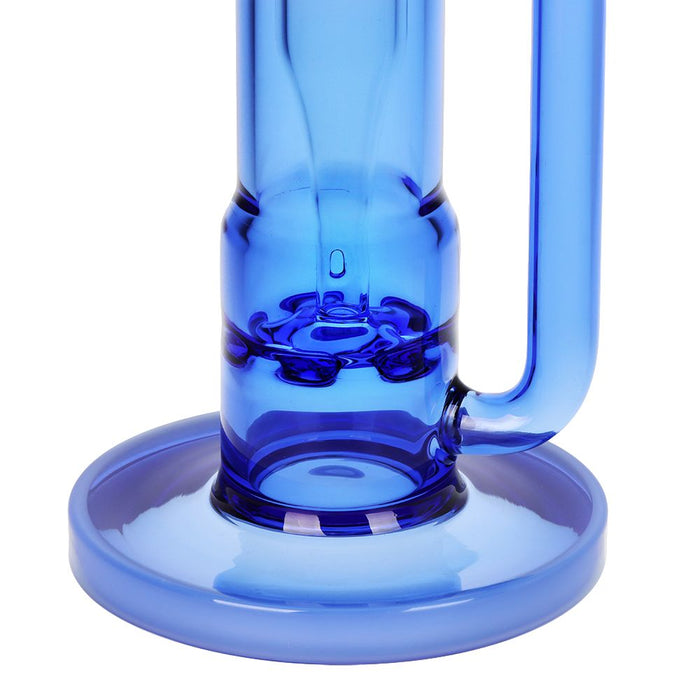 Transporter Kicked Straight Tube Glass Bong - 14"