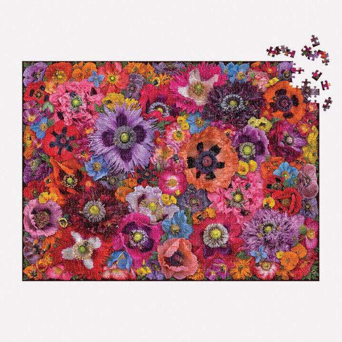 Bees in the Poppies 1000 Piece Puzzle Puzzles Troy Litten